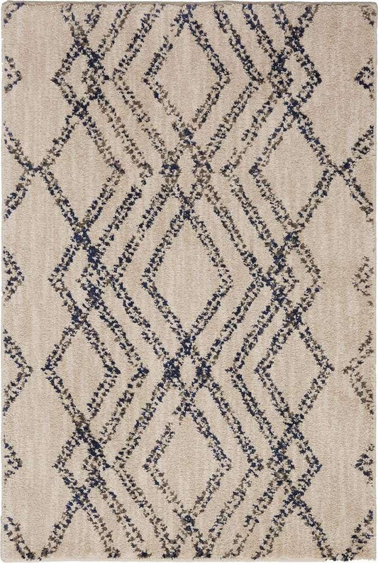 Karastan - Cosmopolitan French Affair Ink Blue 2 x 3 Area Rug - 91220-50139-024036-PK veiw 1