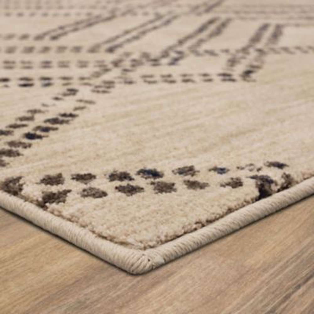 Karastan - Cosmopolitan French Affair Ink Blue 5 3in x 7 10in Area Rug - 91220-50139-063094-PK veiw 3