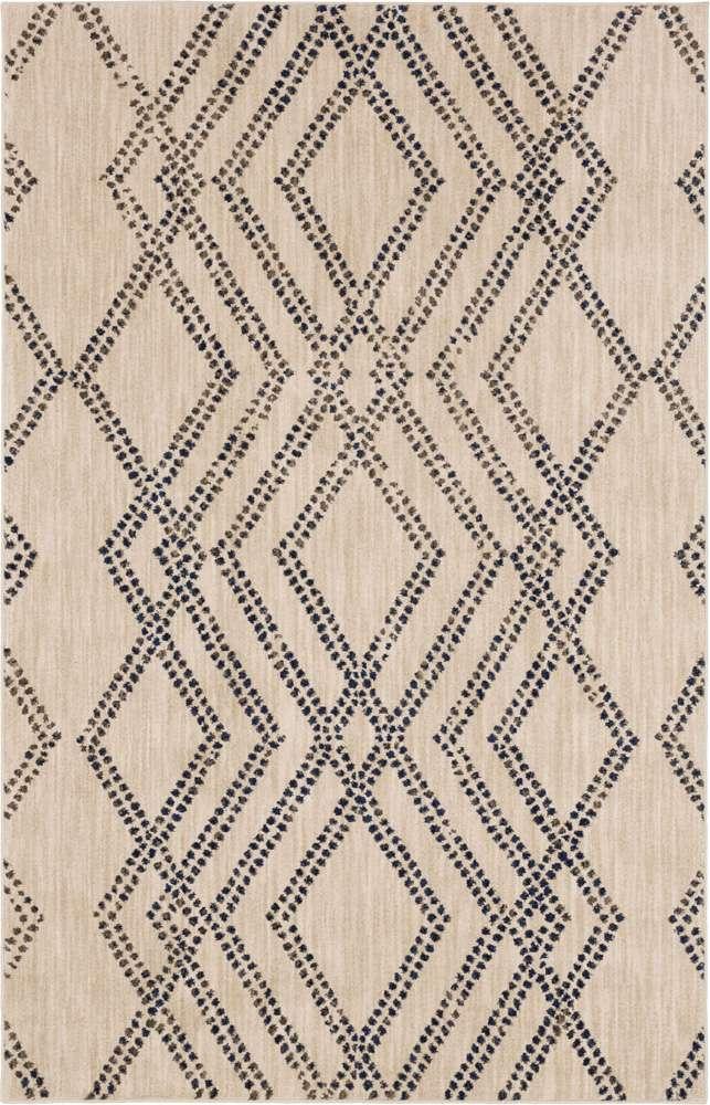 Karastan - Cosmopolitan French Affair Ink Blue 9 6in x 12 11in Area Rug - 91220-50139-114155-PK veiw 1