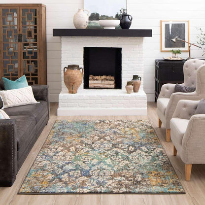 Karastan - Cosmopolitan La Brea Multi 5 3in x 7 10in Area Rug - 90957-90116-063094-IP veiw 4