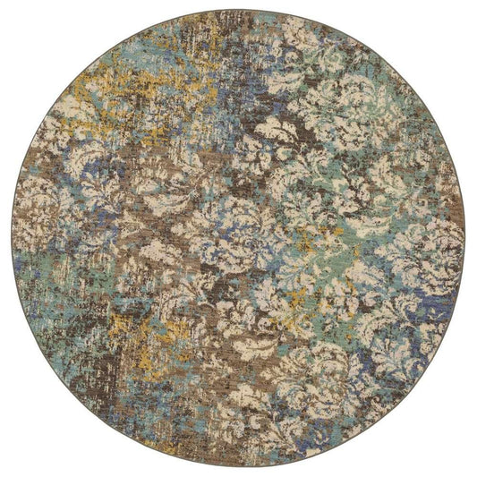 Karastan - Cosmopolitan La Brea Multi 8 x 8 Area Rug - 90957-90116-R096-IP veiw 1