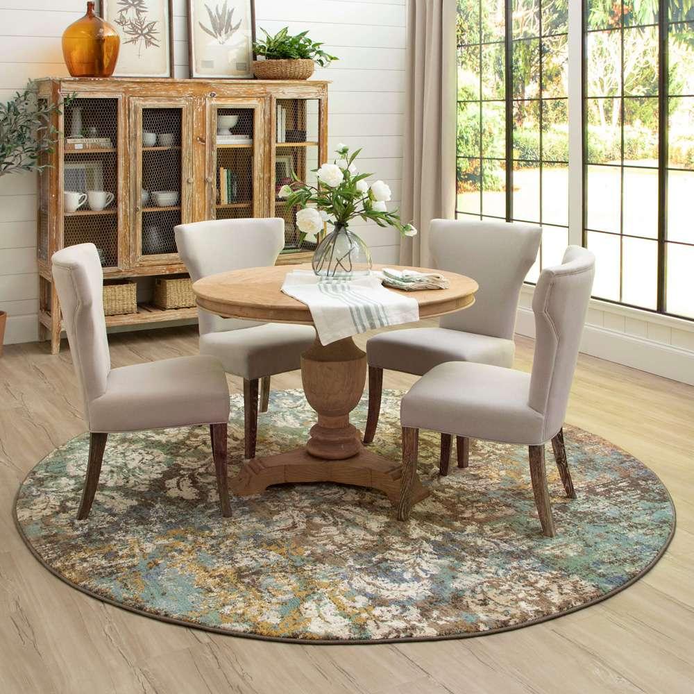 Karastan - Cosmopolitan La Brea Multi 8 x 8 Area Rug - 90957-90116-R096-IP veiw 5