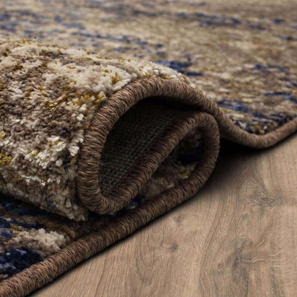 Karastan - Cosmopolitan Nirvana Indigo 2 4in x 7 10in Area Rug - 90953-50134-028094-VL veiw 3