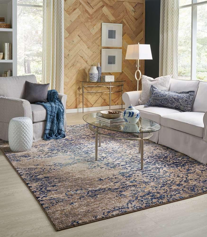 Karastan - Cosmopolitan Nirvana Indigo 8 x 11 Area Rug - 90953-50134-096132-VL veiw 5