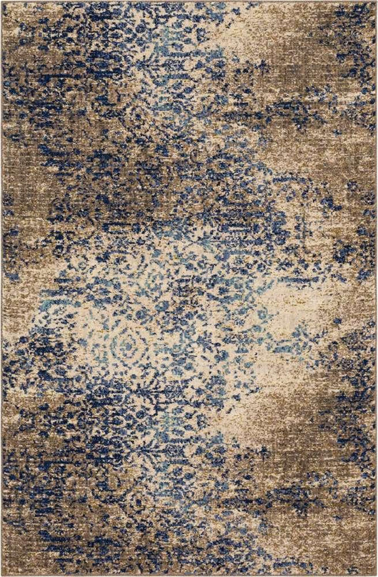 Karastan - Cosmopolitan Nirvana Indigo 9 6in x 12 11in Area Rug - 90953-50134-114155-VL veiw 1