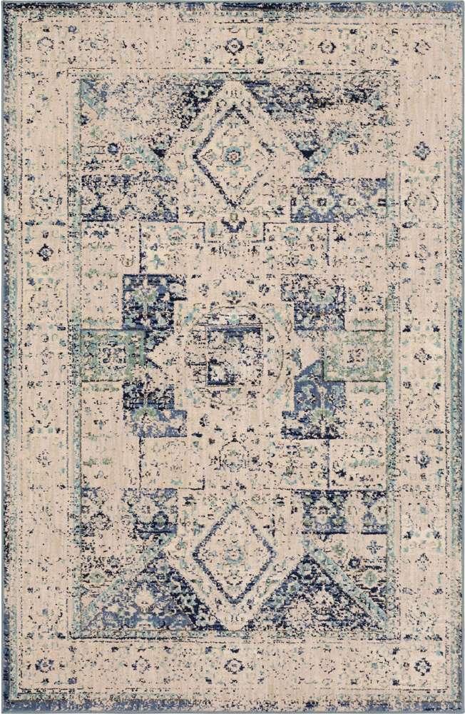 Karastan - Cosmopolitan Santee Indigo 5 3in x 7 10in Area Rug - 90960-50134-063094-IP veiw 1