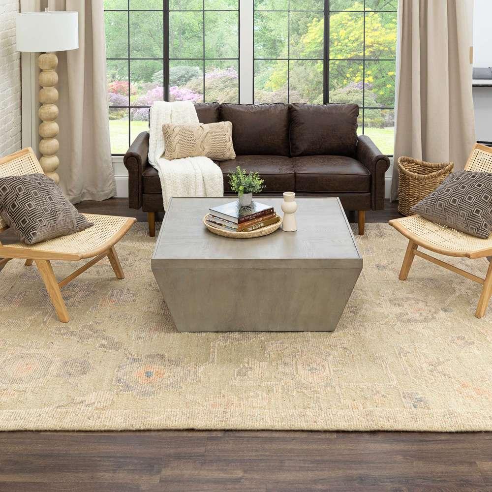 Karastan - Coventry Stoneleigh Green 8 x 10 Area Rug - R1212-413-096120-IP veiw 5
