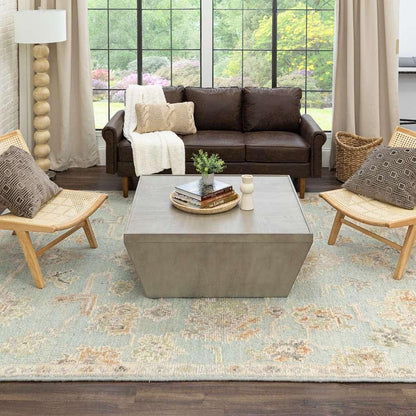 Karastan - Coventry Westwood Heath Blue 8 x 10 Area Rug - R1212-147-096120-IP veiw 5