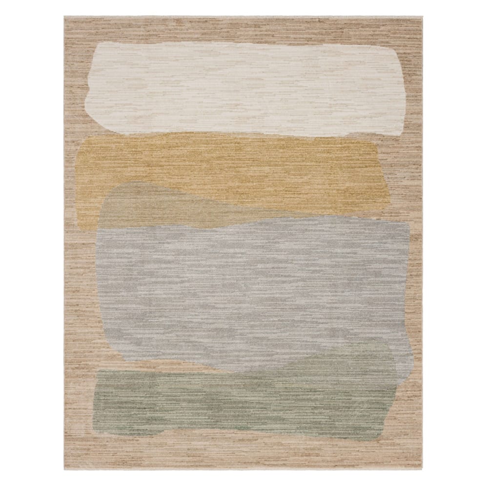Karastan - Dahab Beige 1' 6" x 1' 6" Area Rug - R1545 243 018018 IR view 1