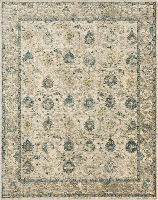 Karastan - Darica Cream 6' 7" x 9' 6" Area Rug - RG844 741 079114 IP view 1