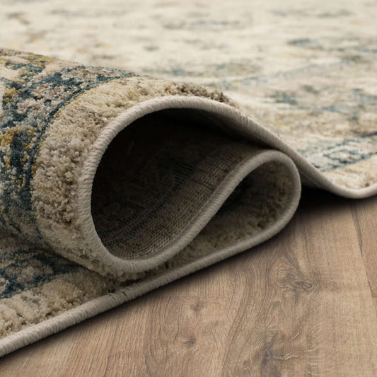 Karastan - Darica Cream 6' 7" x 9' 6" Area Rug - RG844 741 079114 IP view 2