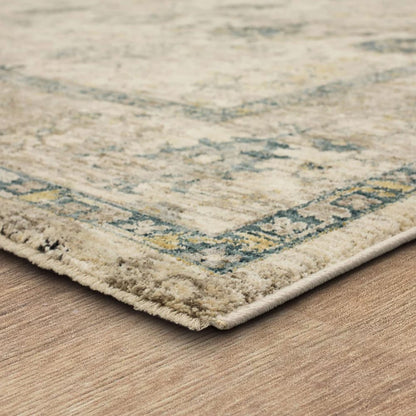 Karastan - Darica Cream 6' 7" x 9' 6" Area Rug - RG844 741 079114 IP view 3