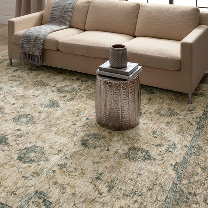 Karastan - Darica Cream 6' 7" x 9' 6" Area Rug - RG844 741 079114 IP view 9