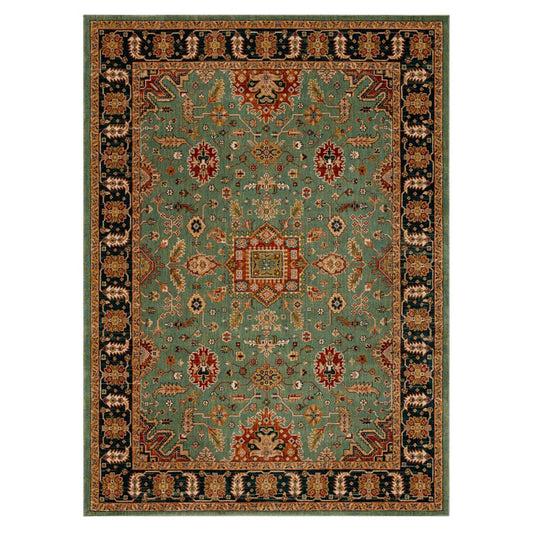 Karastan - Deir Aquamarine 5' 3" x 7' 10" Area Rug - 90665 50123 063094 IR view 1