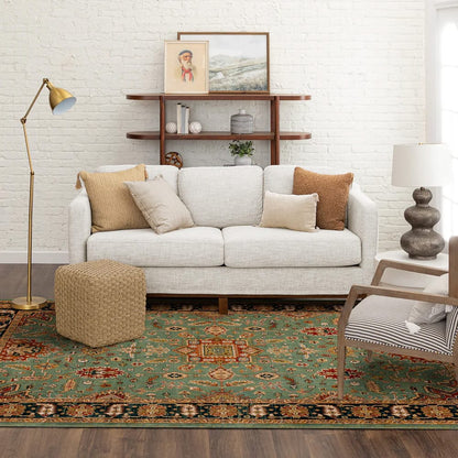 Karastan - Deir Aquamarine 8' x 11' Area Rug - 90665 50123 096132 IR view 8