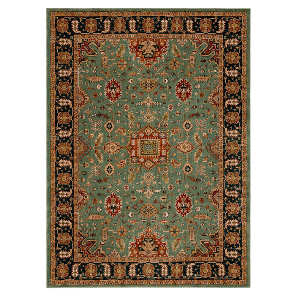Karastan - Deir Aquamarine 9' 6" x 12' 11" Area Rug - 90665 50123 114155 IR view 1
