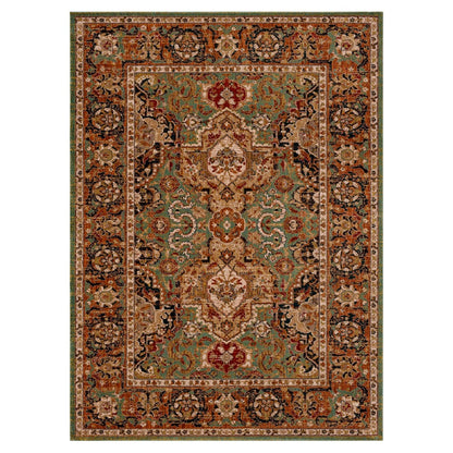 Karastan - Dhahar Aquamarine 5' 3" x 7' 10" Area Rug - 90938 50123 063094 IR view 1