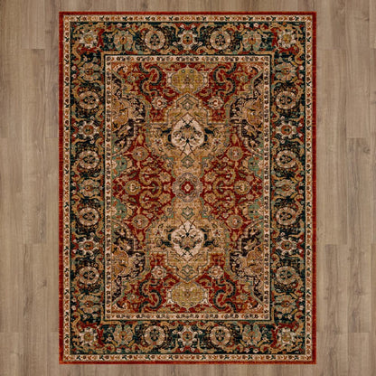 Karastan - Dhahar Garnet 8' x 11' Area Rug - 90938 30048 096132 IR view 7