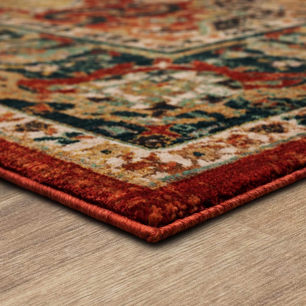 Karastan - Dhahar Garnet 9' 6" x 12' 11" Area Rug - 90938 30048 114155 IR view 4