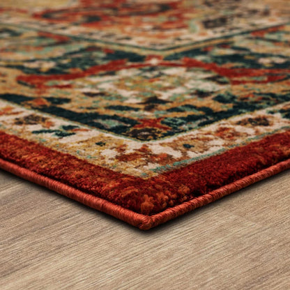 Karastan - Dhahar Garnet 9' 6" x 12' 11" Area Rug - 90938 30048 114155 IR view 4