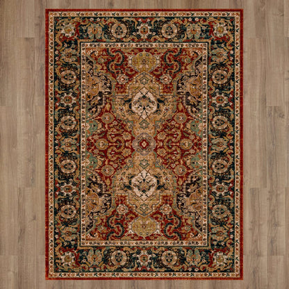 Karastan - Dhahar Garnet 9' 6" x 12' 11" Area Rug - 90938 30048 114155 IR view 7
