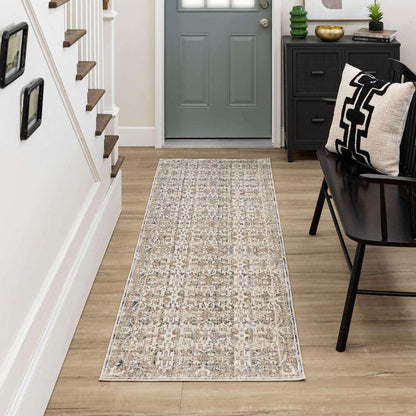 Karastan - Divina Bliss Grey 2 6in x 7 10in Area Rug - R1154-131-030094-IP veiw 5