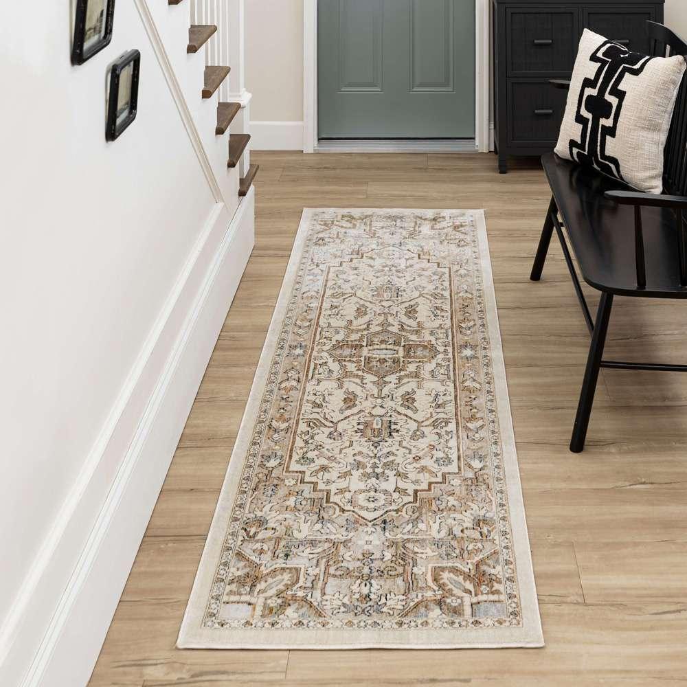 Karastan - Divina Exalted Grey 2 6in x 7 10in Area Rug - R1151-131-030094-IP veiw 5