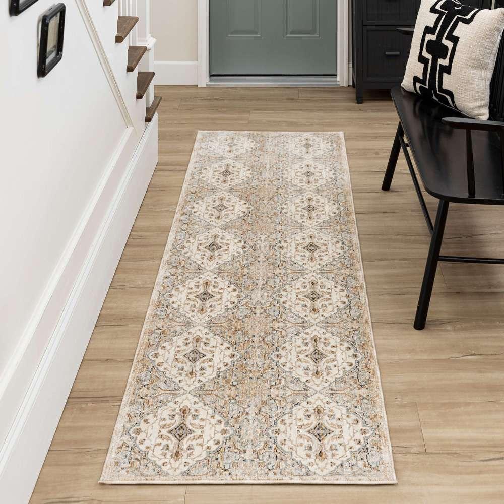 Karastan - Divina Gloriana Cream 2 6in x 7 10in Area Rug - R1149-238-030094-IP veiw 5