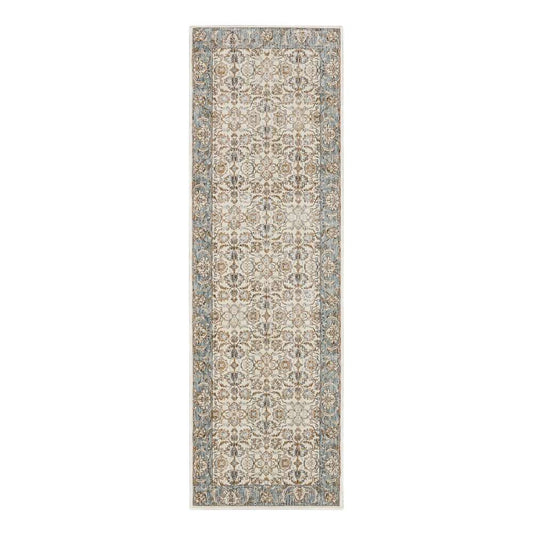 Karastan - Divina Virtuous Grey 2 6in x 7 10in Area Rug - R1152-131-030094-IP veiw 1