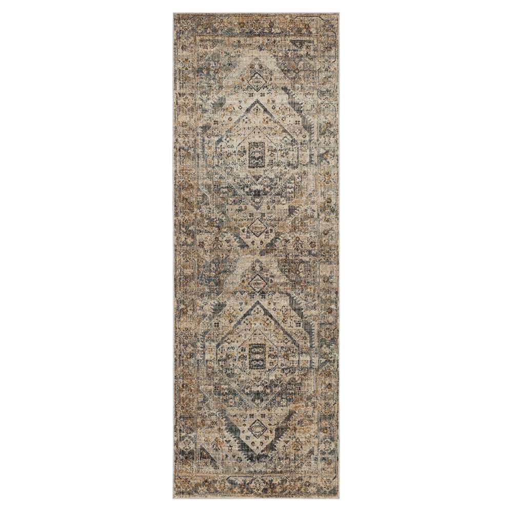 Karastan - Echo Gamin Grey 2 7in x 7 3in Area Rug - R1057-131-031087-IP veiw 1