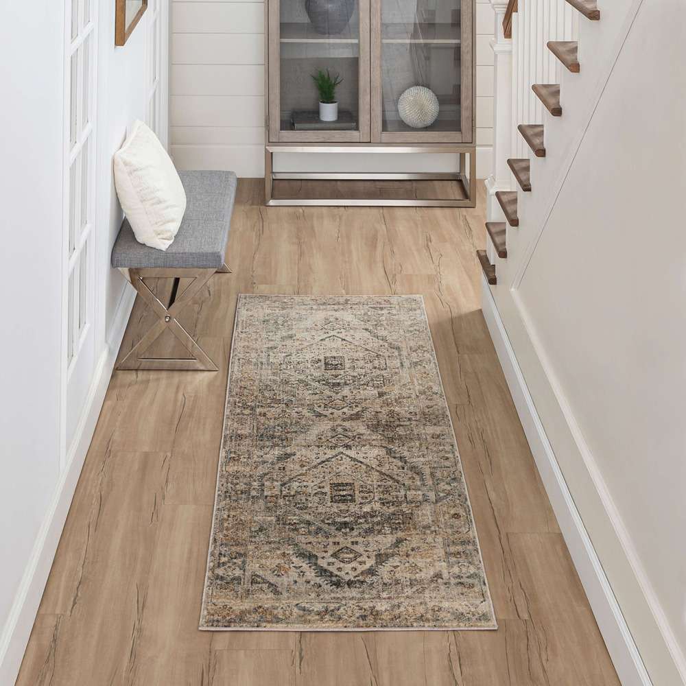 Karastan - Echo Gamin Grey 2 7in x 7 3in Area Rug - R1057-131-031087-IP veiw 5