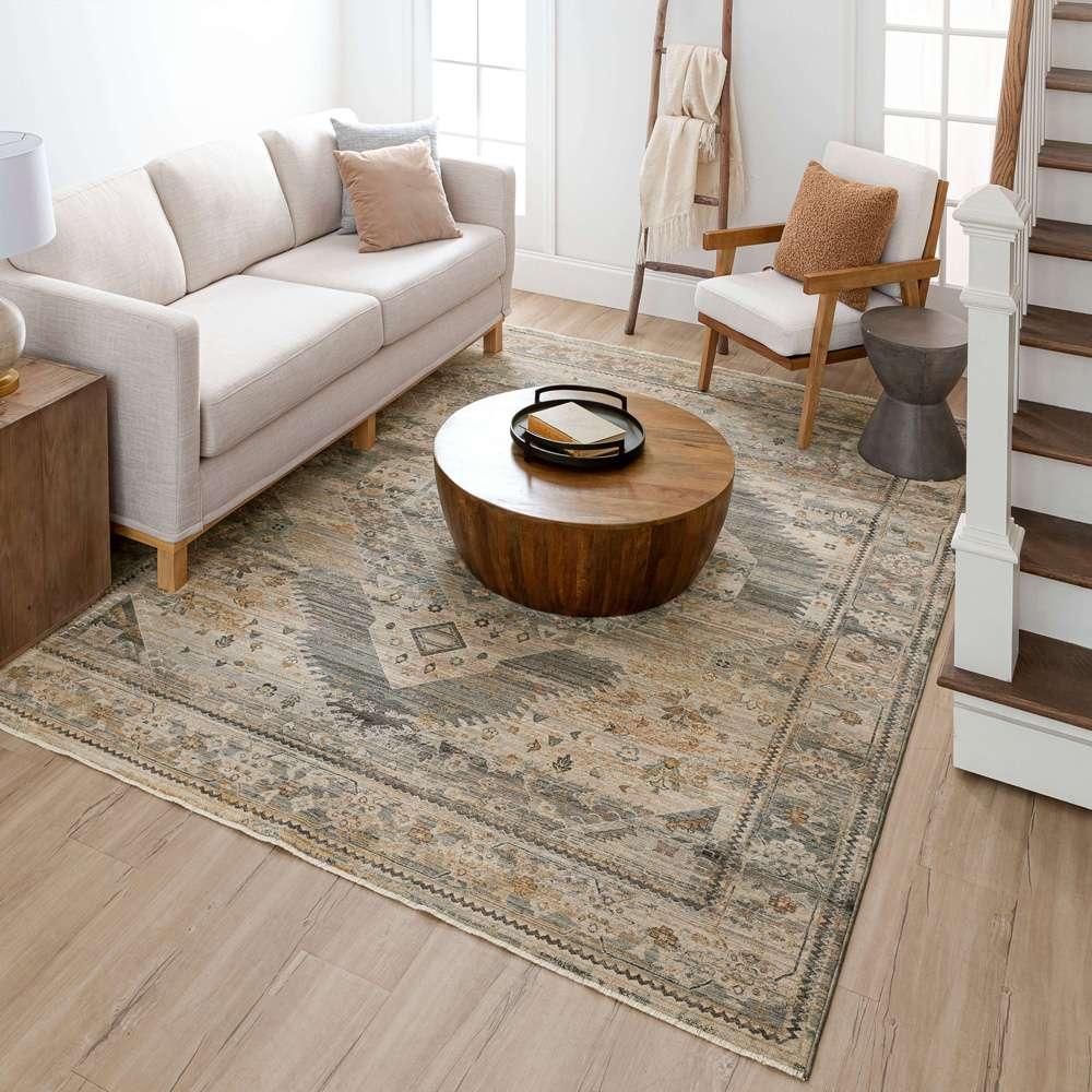 Karastan - Echo Gamin Grey 7 10in x 10 3in Area Rug - R1057-131-094123-IP veiw 5