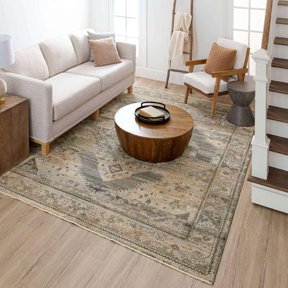 Karastan - Echo Gamin Grey 7 10in x 10 3in Area Rug - R1057-131-094123-IP veiw 5