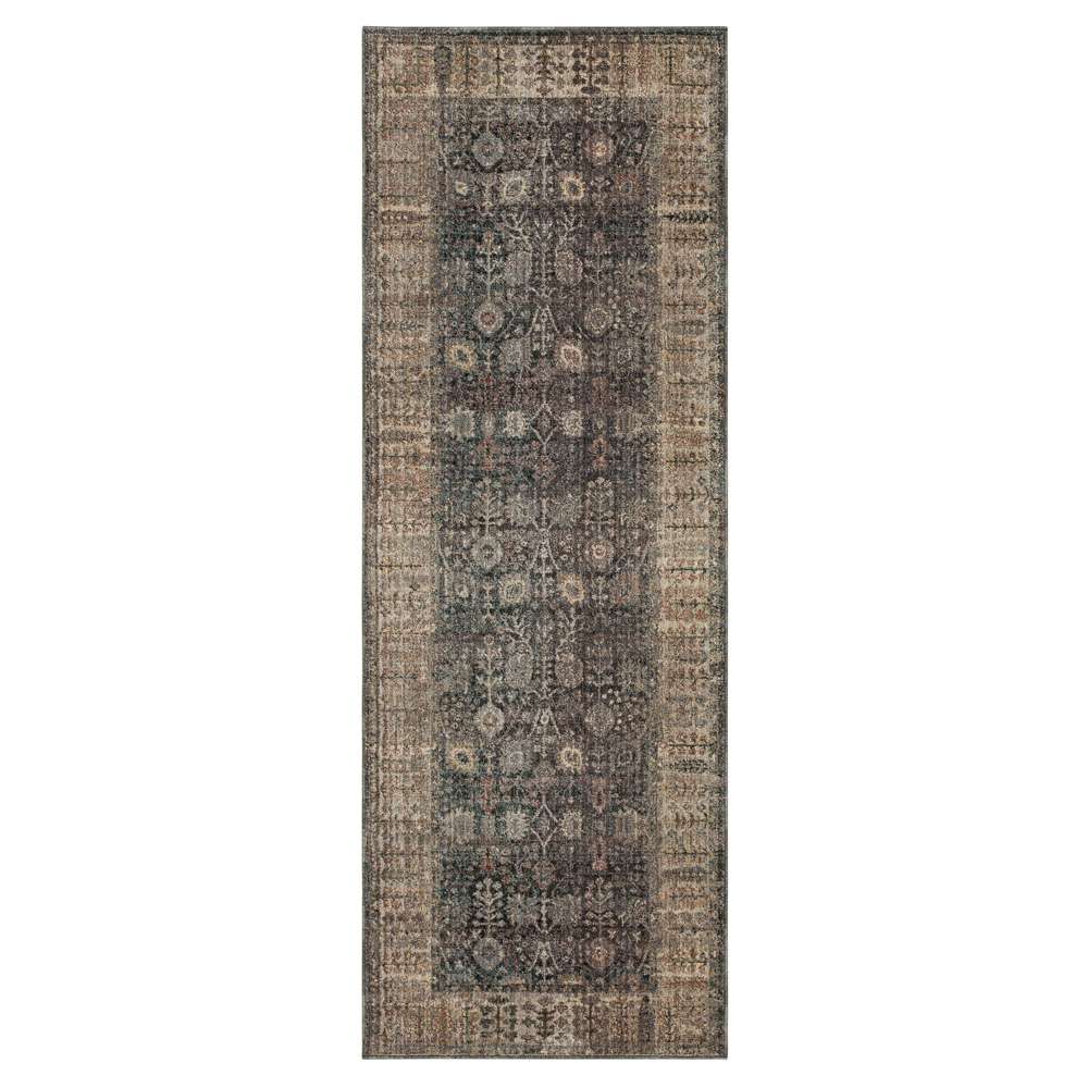 Karastan - Echo Grasole Denim 2 7in x 7 3in Area Rug - R1059-208-031087-IP veiw 1