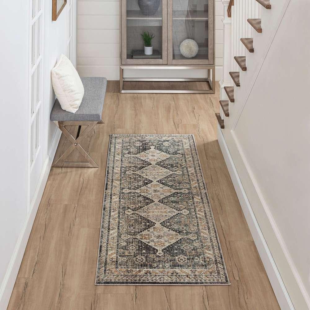 Karastan - Echo Milo Grey 2 7in x 7 3in Area Rug - R1058-131-031087-IP veiw 5