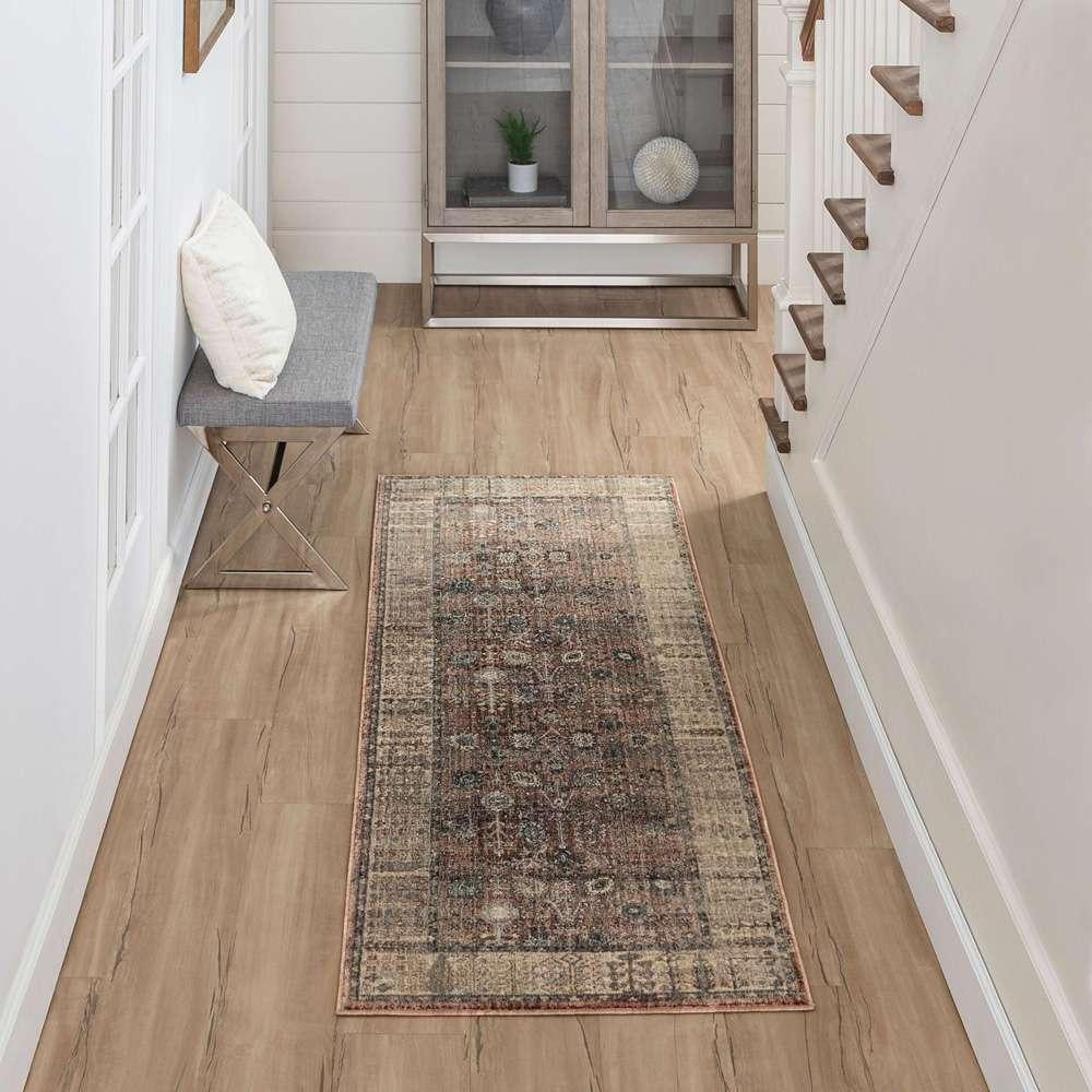 Karastan - Echo Tesorino Pudra 2 7in x 7 3in Area Rug - R1062-666-031087-IP veiw 5