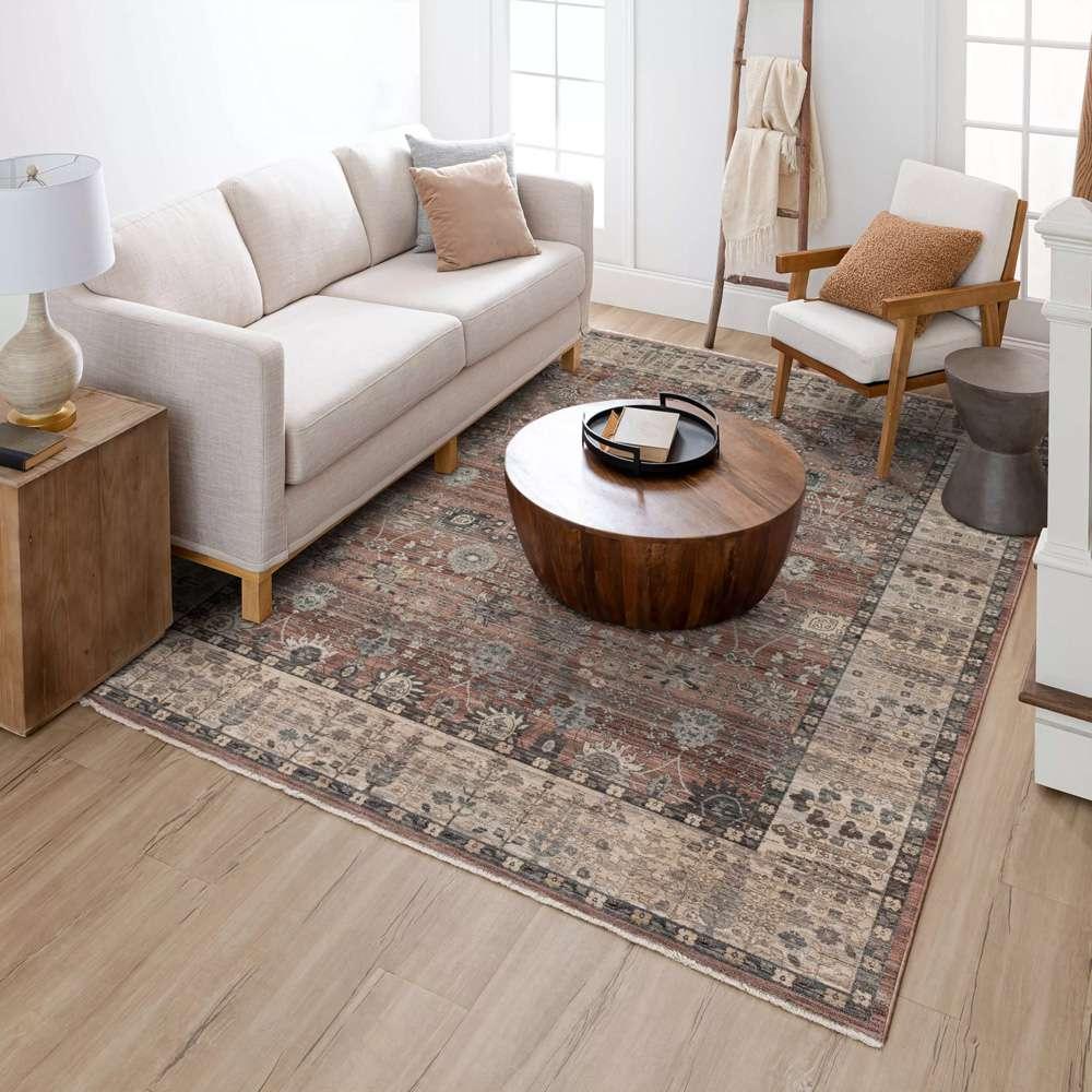 Karastan - Echo Tesorino Pudra 7 10in x 10 3in Area Rug - R1062-666-094123-IP veiw 5