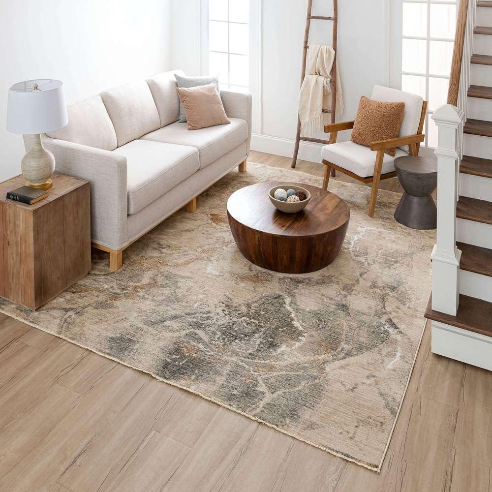 Karastan - Echo Tesoro Cream 7 10in x 10 3in Area Rug - R1063-238-094123-IP veiw 5