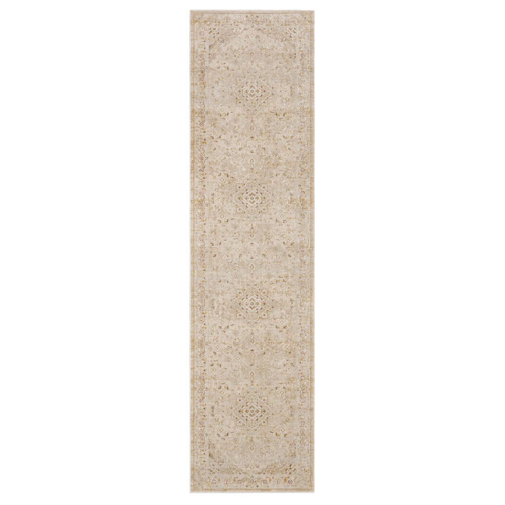 Karastan - Edenhall Cream 2' 6" x 10' Area Rug - R1257 238 030120 IP view 1