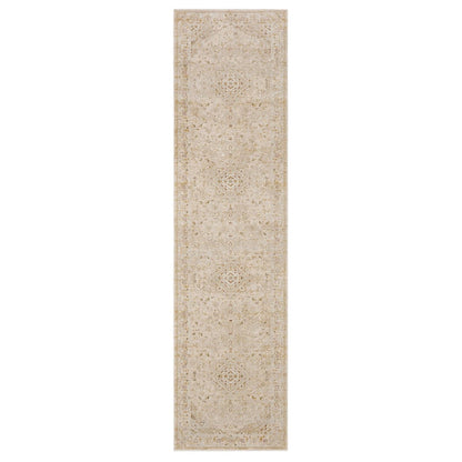 Karastan - Edenhall Cream 2' 6" x 10' Area Rug - R1257 238 030120 IP view 1