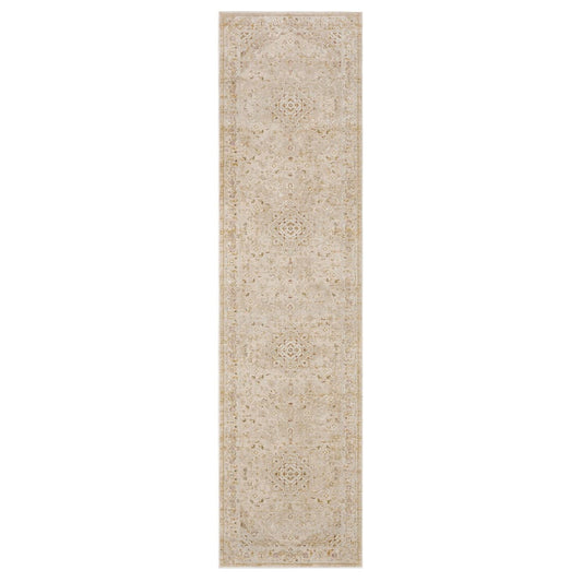 Karastan - Edenhall Cream 2' 6" x 10' Area Rug - R1257 238 030120 IP view 1