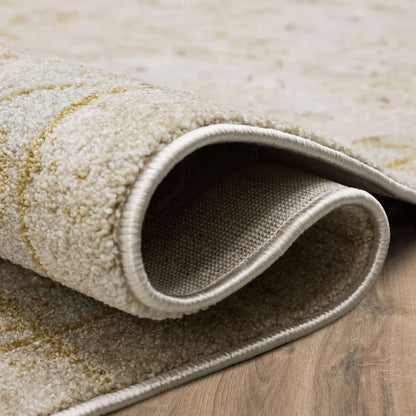 Karastan - Edenhall Cream 2' 6" x 10' Area Rug - R1257 238 030120 IP view 2