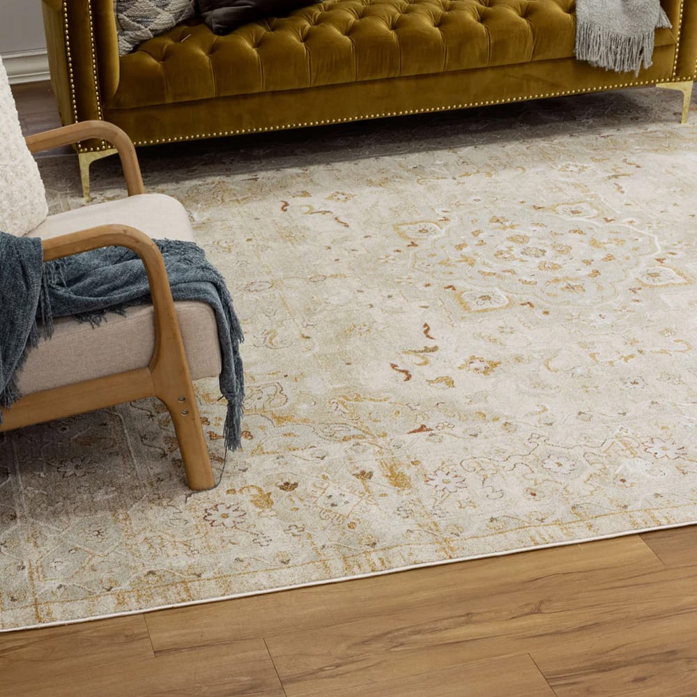 Karastan - Edenhall Cream 7' 10" x 10' 3" Area Rug - R1257 238 094123 IP view 8