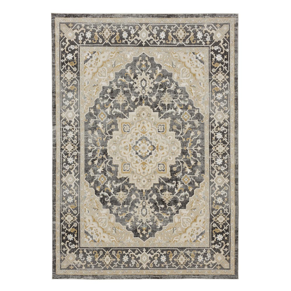 Karastan - Edenhall Gray 2' 6" x 10' Area Rug - R1257 119 030120 IP view 1