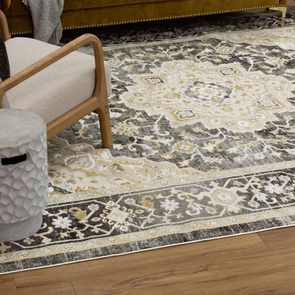 Karastan - Edenhall Gray 5' x 7' 6" Area Rug - R1257 119 060090 IP view 8