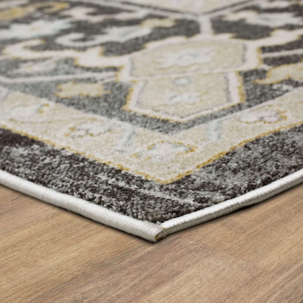 Karastan - Edenhall Gray 6' 6" x 9' 10" Area Rug - R1257 119 078118 IP view 4