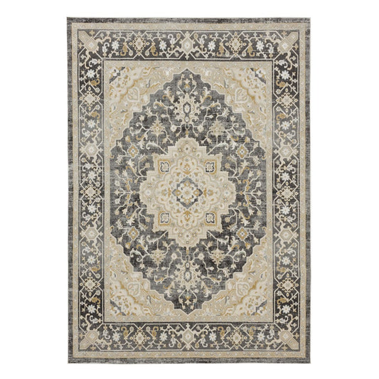 Karastan - Edenhall Gray 7' 10" x 10' 3" Area Rug - R1257 119 094123 IP view 1