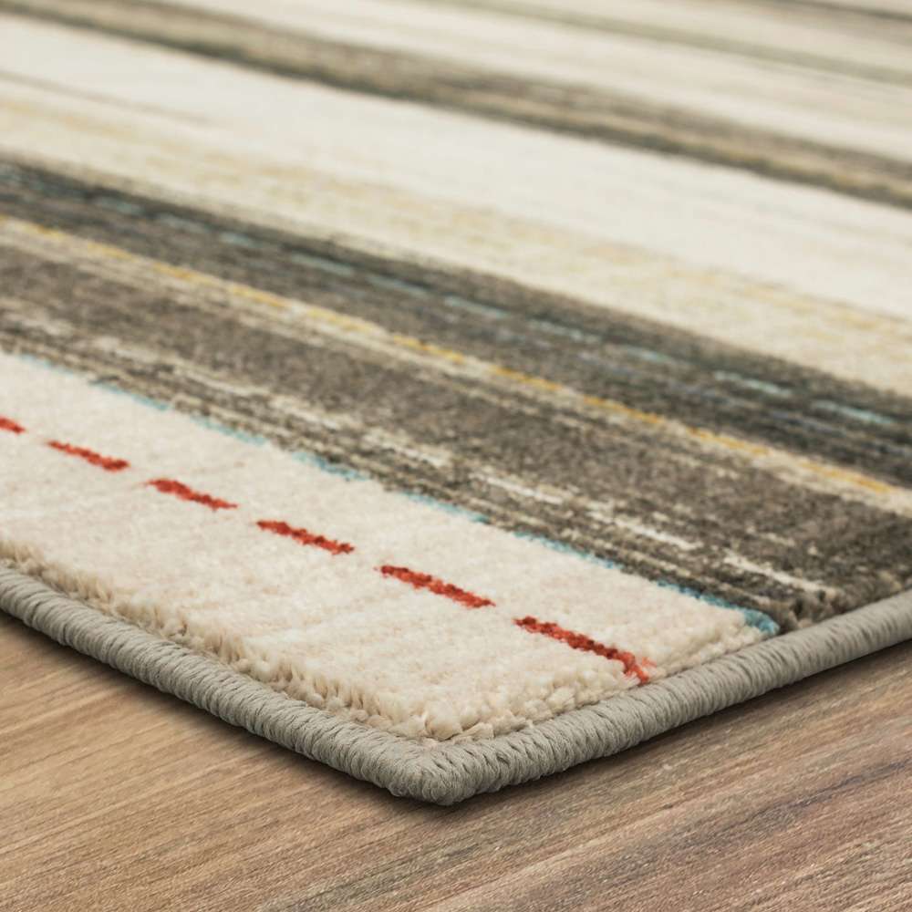 Karastan - Elements Brim Dark Linen 5 3in x 7 10in Area Rug - 92505-80251-063094-IP veiw 4