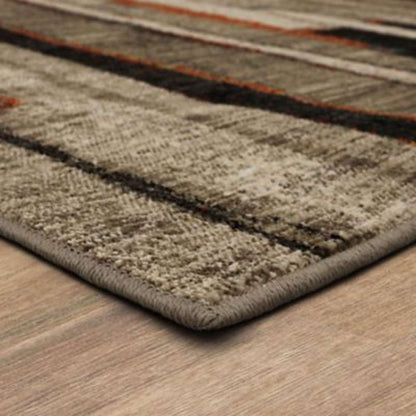 Karastan - Elements Compose Charcoal 5 3in x 7 10in Area Rug - 91456-90097-063094-IP veiw 4
