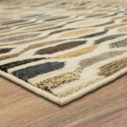Karastan - Elements Etro Beige 5 3in x 7 10in Area Rug - 92499-70033-063094-IP veiw 4